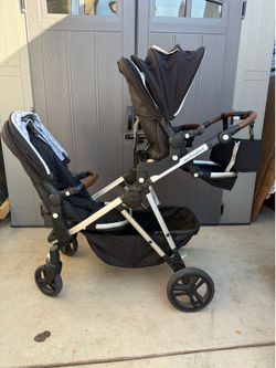 Mockingbird Single-to-Double Stroller + 2 Seats