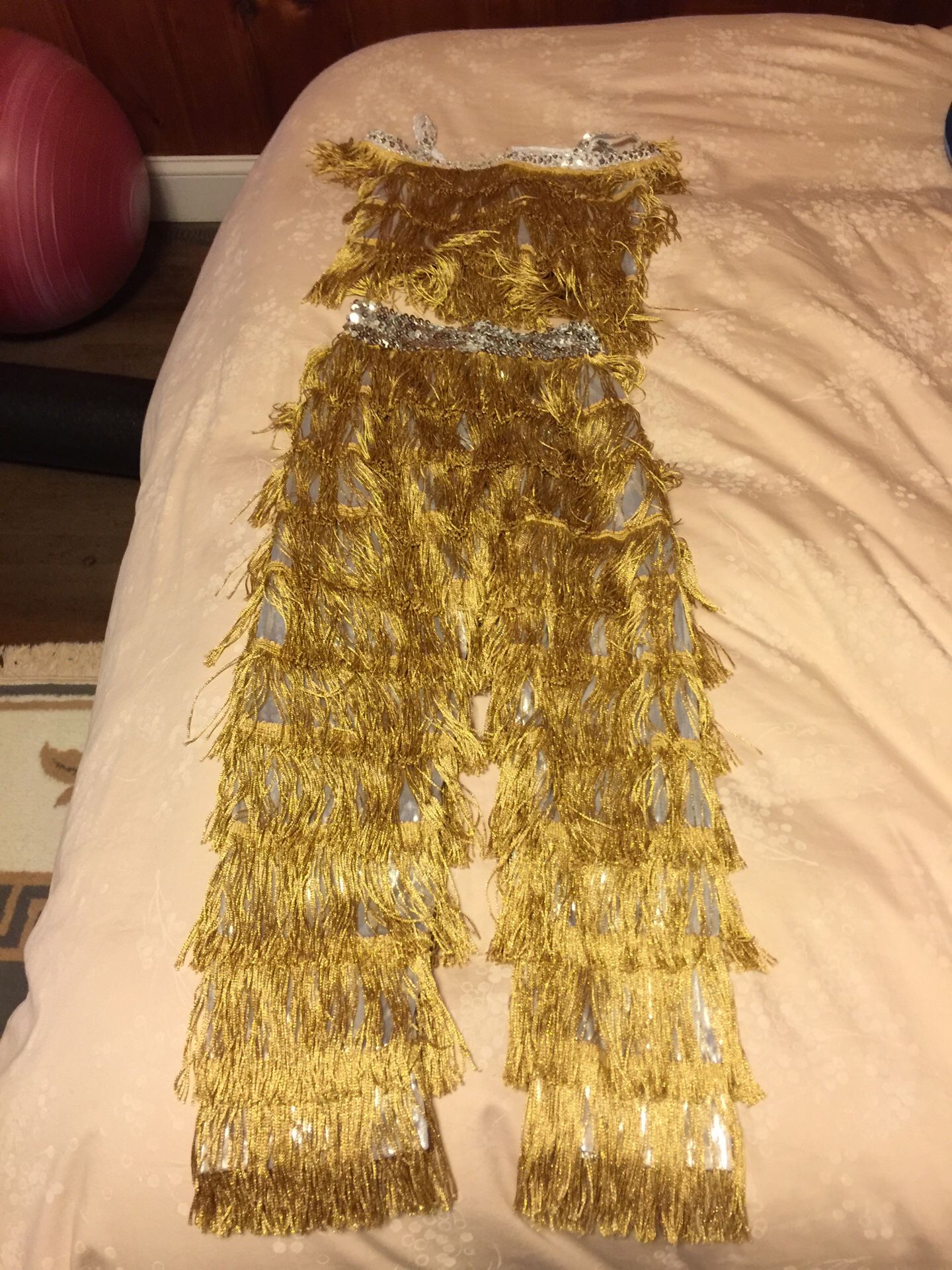 Girl costume size 8 chasing fireflies/ new