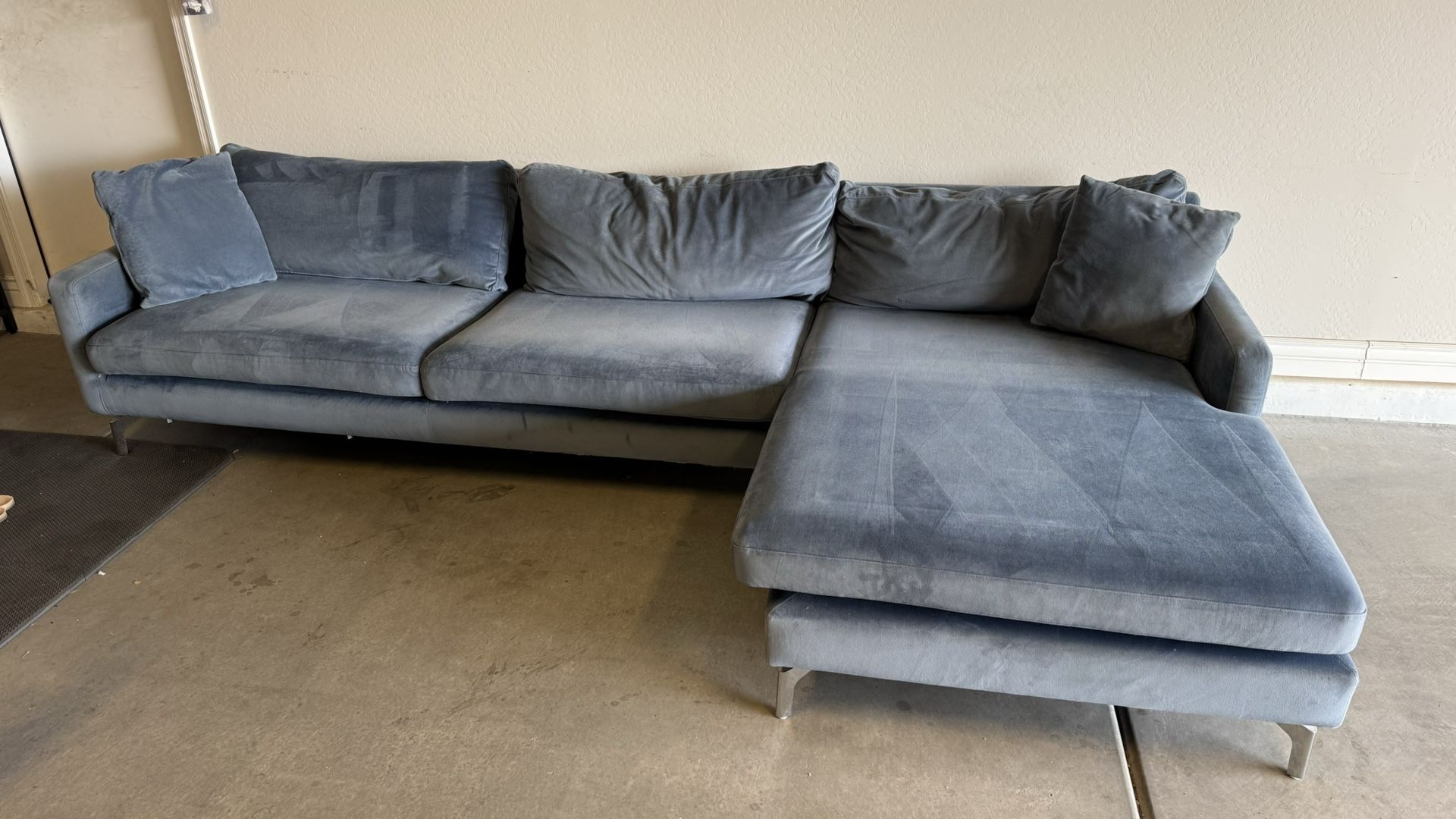 Reversible Chaise Sofa Couch 