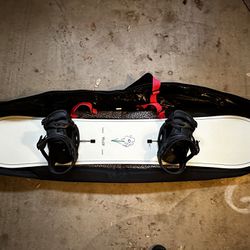 Burton Blossom 155 Snowboard Complete With Bag And Bindings 