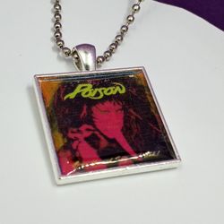 Poison 80's Classic Rock Band Pendant Necklace 