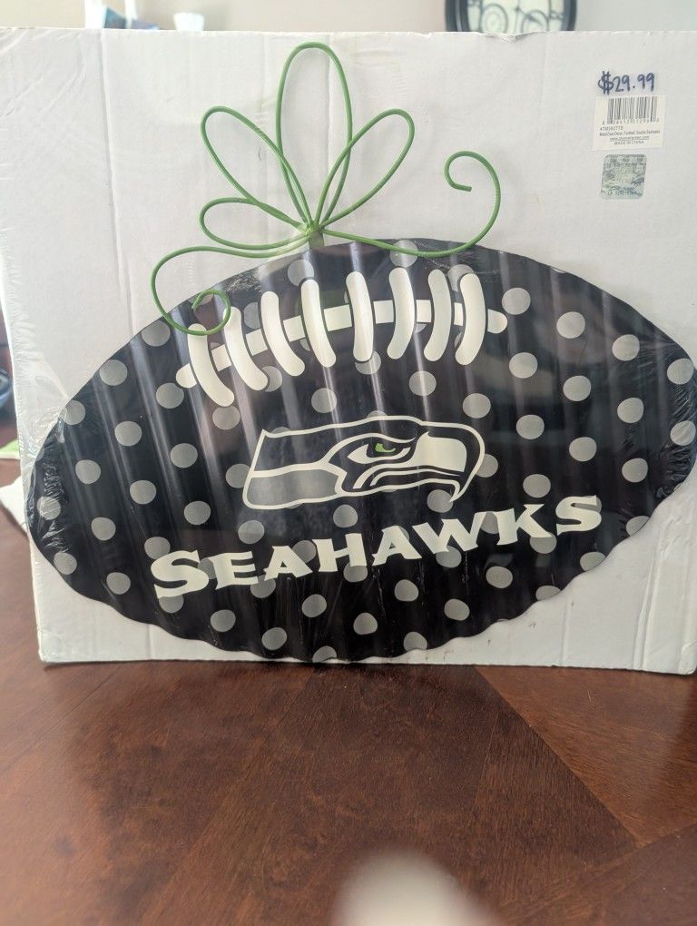 Seahawks, Metal Sign