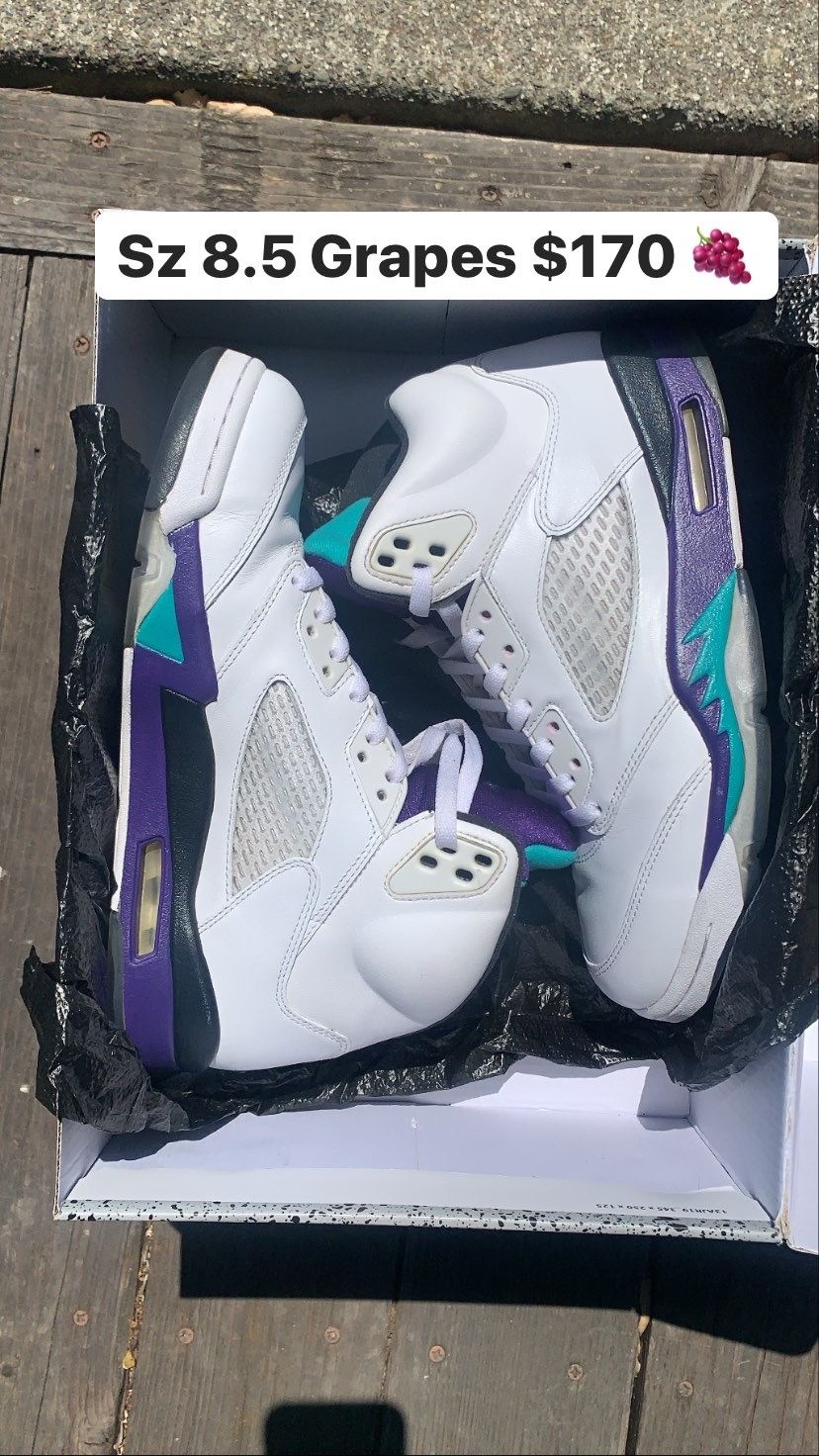 Air Jordan 5 Grapes Retro