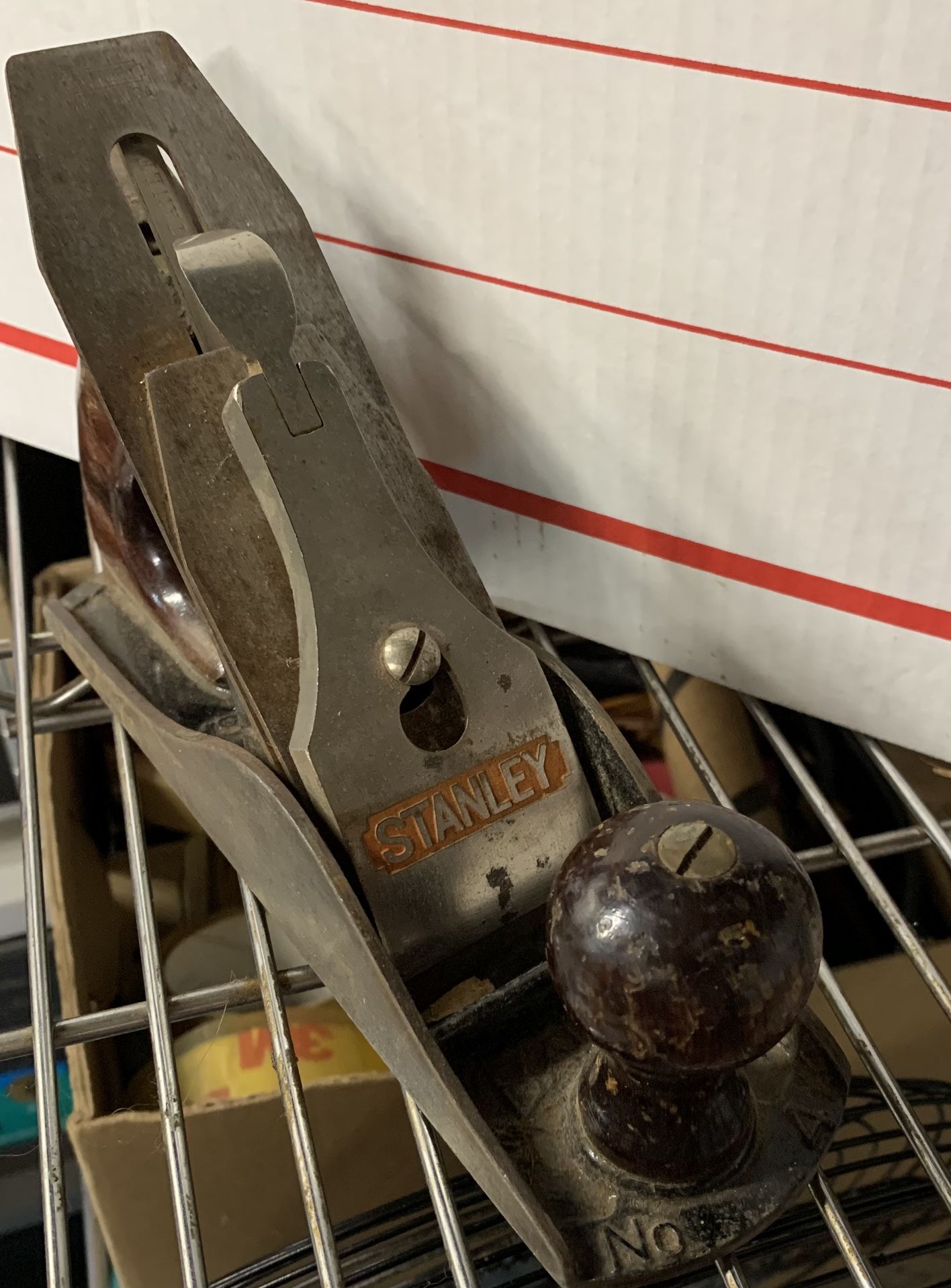 Vintage wood plane Stanley No 4