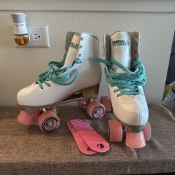 White Impala Skates Size 9