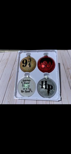 Harry Potter themed ornaments