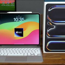 NEW APPLE IPAD PRO 13" INCH M4 256GB CELLULAR + WiFi 