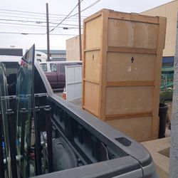 Very Large Wood Shipping Crate 102"x52"x 38"