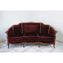Beautiful mohair couch