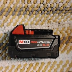 Milwaukee M18 Xc 5.0 Battery 