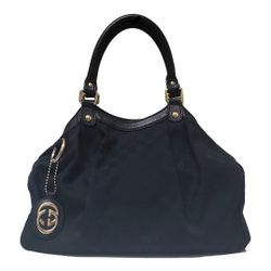 GUCCI Monogram GG Sukey Canvas in Black 