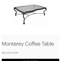 Kreiss Monterey Coffee Table And Sofa Table