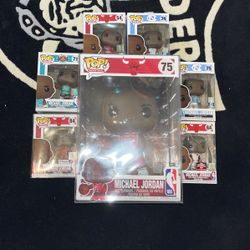Jordan Funko Pop Lot 