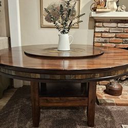 Dining Table W/ Lazy Susan