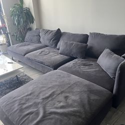 Sectional L Couch sofa