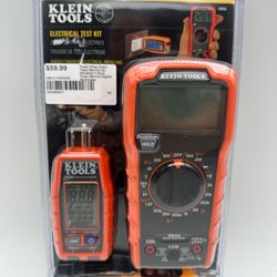 Electrical Test Kit - Multimeter, GFCI & Voltage Tester Klein 69355*