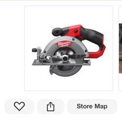 Milwaukee M12 FUEL 12V Lithium-lon Brushless 5-3/8 in. Cordless Circular Saw (Tool-Only)