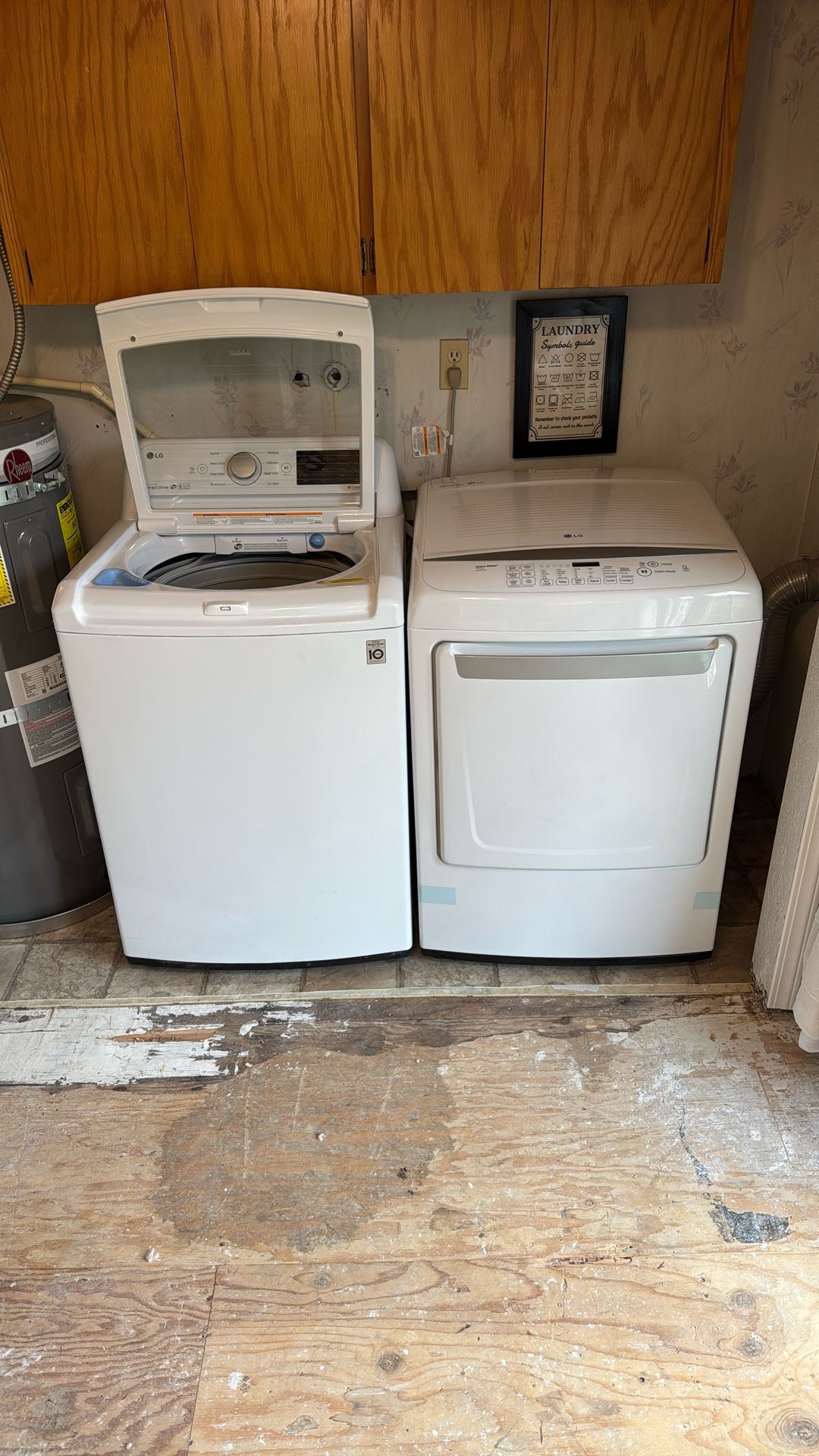 LG Washer And Dryer