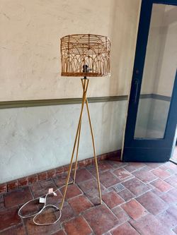Rattan Bamboo Lamp