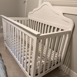 Crib With Mattress 