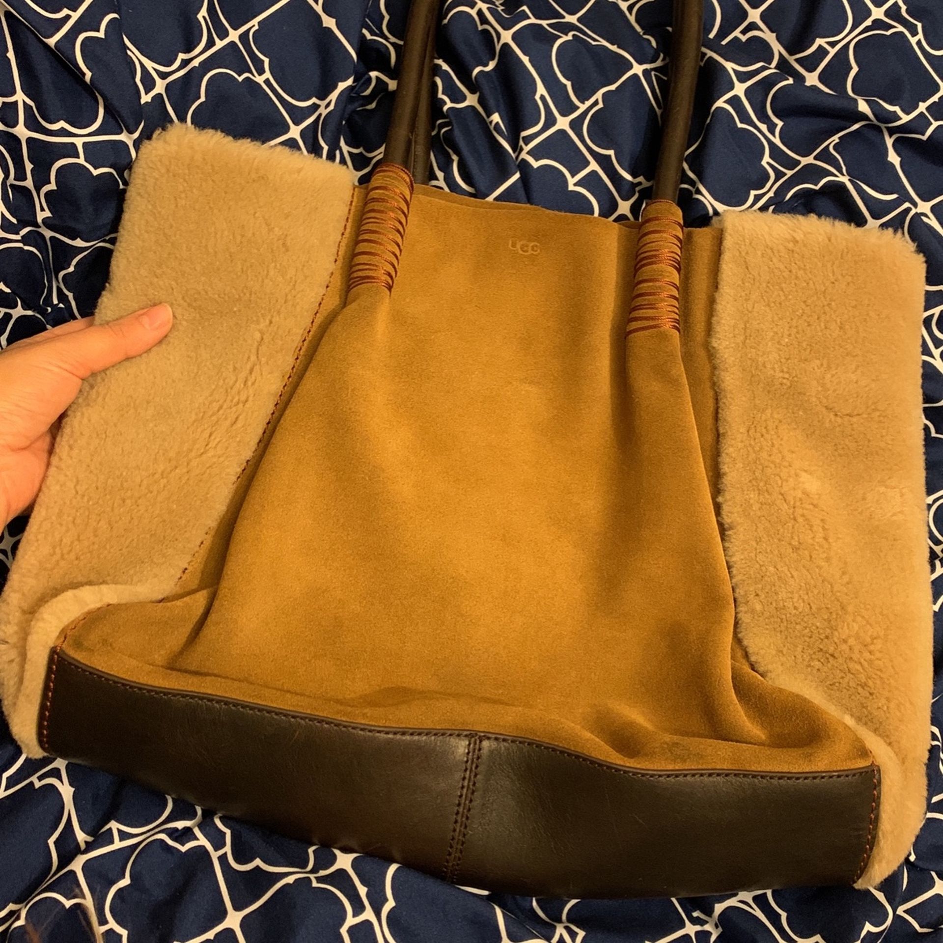Medium Size Leather UGG Tote