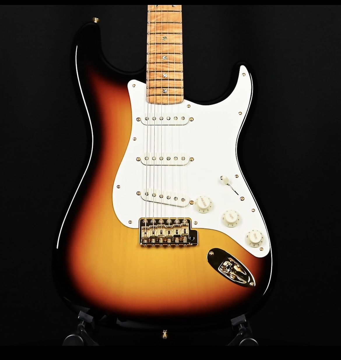 Fender Custom Shop Limited Edition 70th Anniversary Stratocaster Gold Hardware NOS - 3 Tone Sunburst 2024 