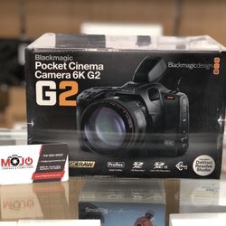Blackmagic Pocket 6k G2 