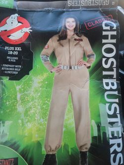 Plus size Ghostbusters jumpsuit