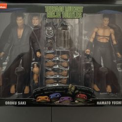 TMNT OROKU SAKI & Hamato Yushi Action figure