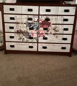 King Mahogany bedroom set