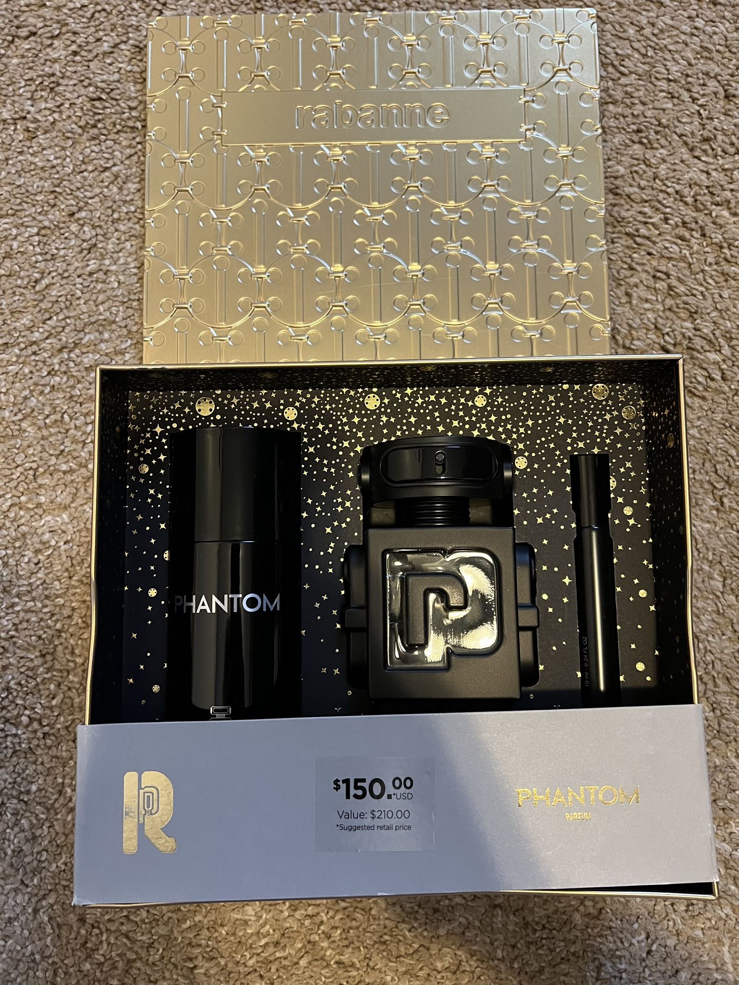 Rabanne Phantom 3pc Gift Set