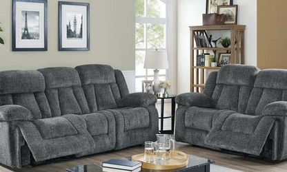 Full power with tilt headrest sofa and loveseat