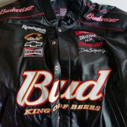 Dale Jr. Leather race coat