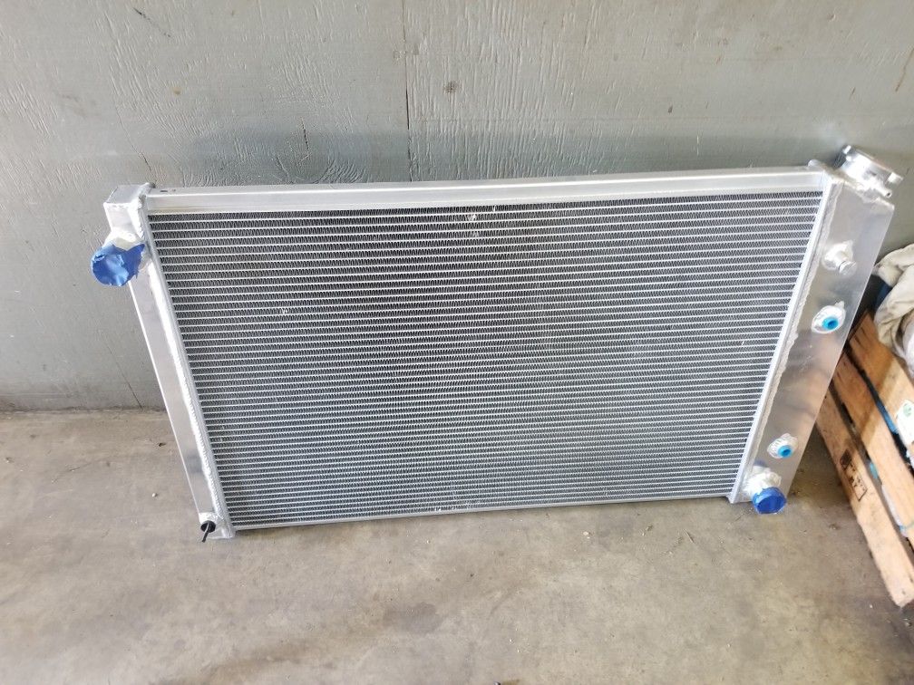 1 core aluminum radiator for c1500 truck