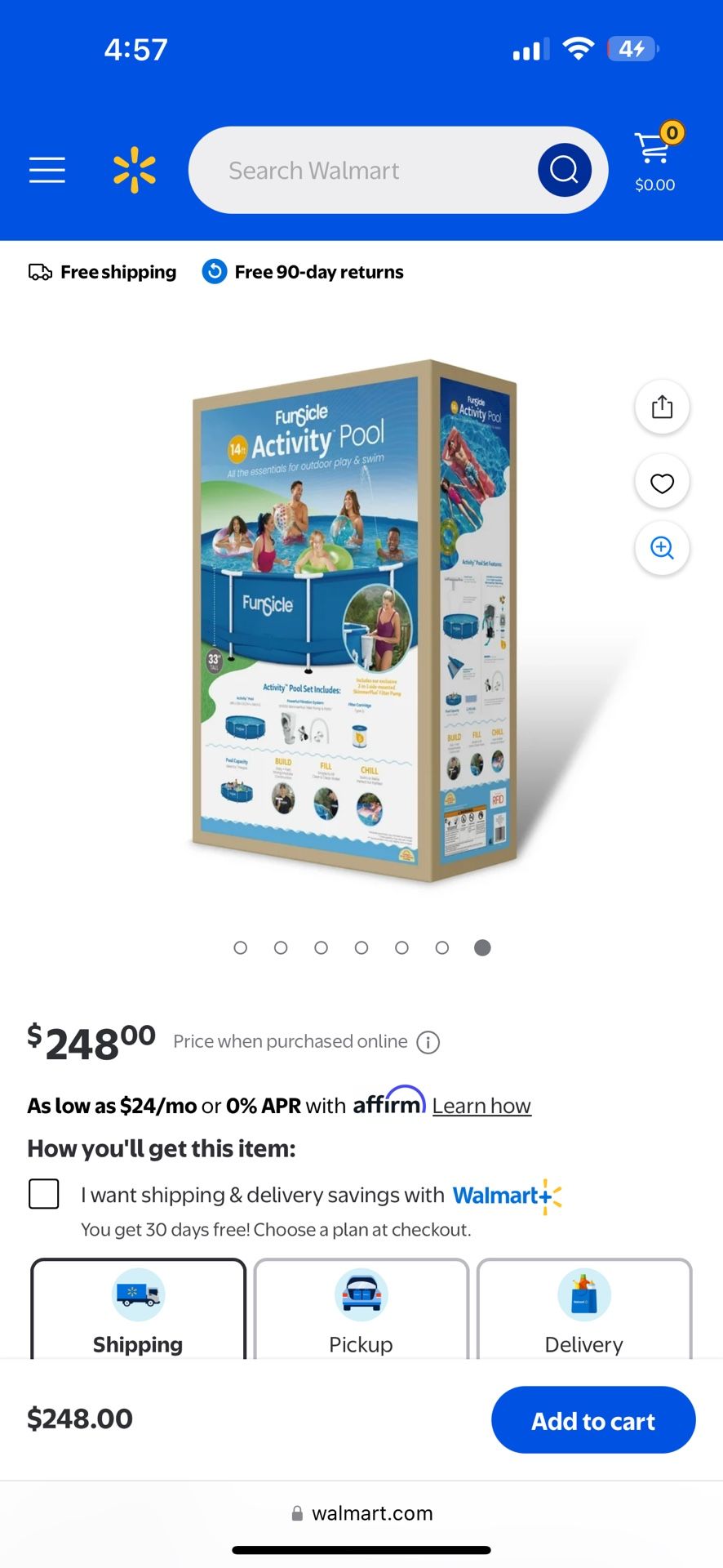 Basically New Pool (not In Box)