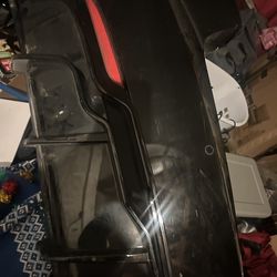 Tesla rear bumper