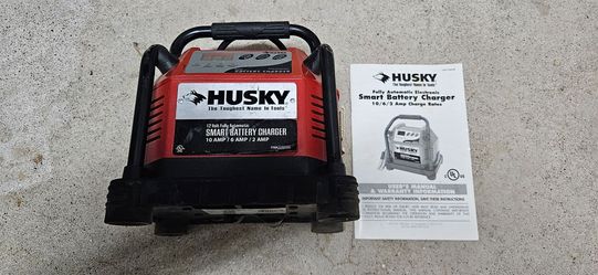 Husky 10/6/2 amp battery charger