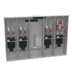 Milbank 4 Terminal Ringless 4 Position Condo With House Panel Lever And Barrel Lock Provision