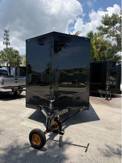Trailer enclosed 7 x 14 polycore 0.80 financing available