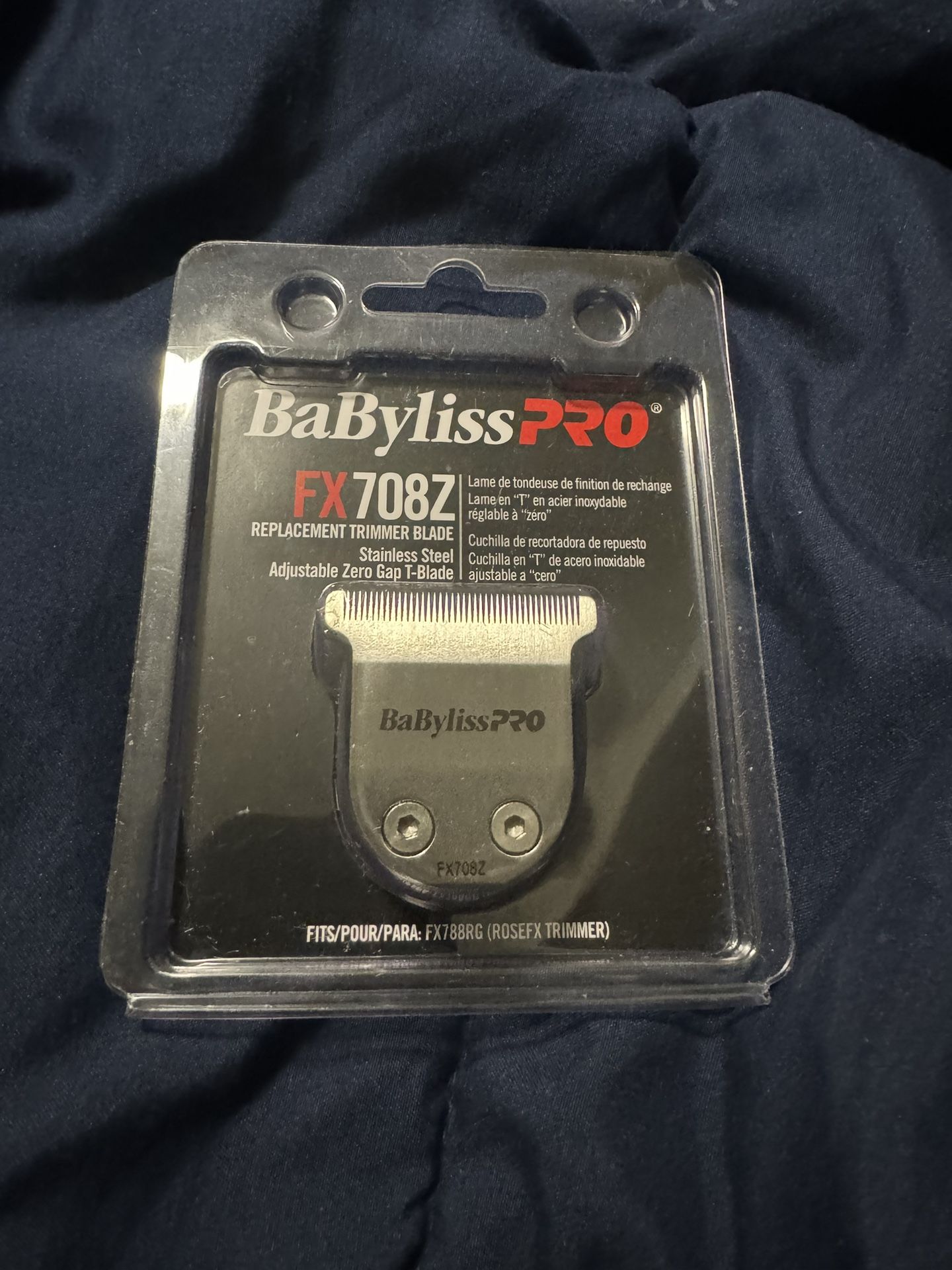 Babyliss Pro Fx708Z Adjustable Zero Gap Replacement T-Blade 