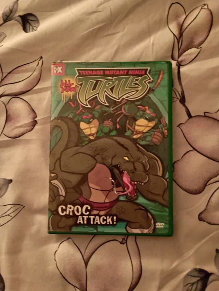 3/$10 🌟 Teenage Mutant Ninja Turtles: Croc Attack! DVD