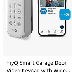 Smart Garage Door Video Keypad 