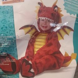 Disfras De Adorable Dragon Size 18 a 24 Meses