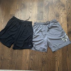 Men’s Nike Shorts Black And Gray Sz XL 