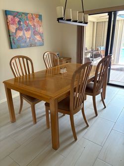Dining Table and Chairs