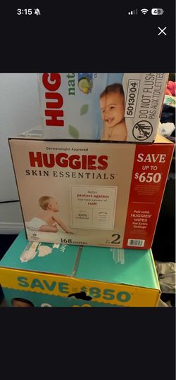 Diapers size 2