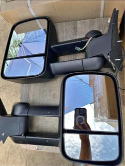 88-02 C/K Series/Chevy Tahoe/Suburban/GMC Yukon Towing Mirrors Side Mirrors Espejos 