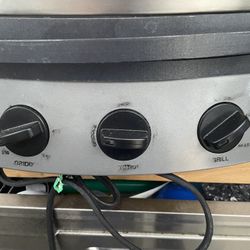 Electric grill 1500 watt power Bella cucina 