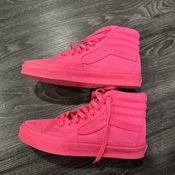 Pink High Top Vans 