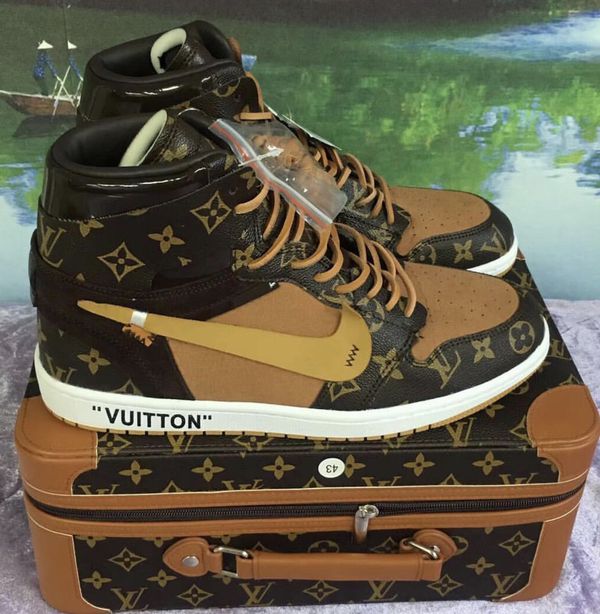 Air Jordan 1 Louis Vuitton off white with carrying case 13 for Sale in Winter Garden, FL - OfferUp